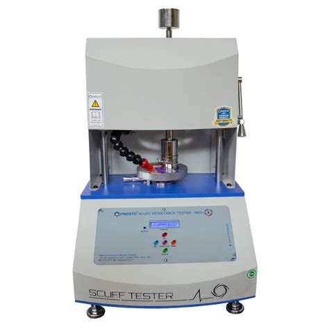 Scuff resistance tester Exporters|scuff tester machine.